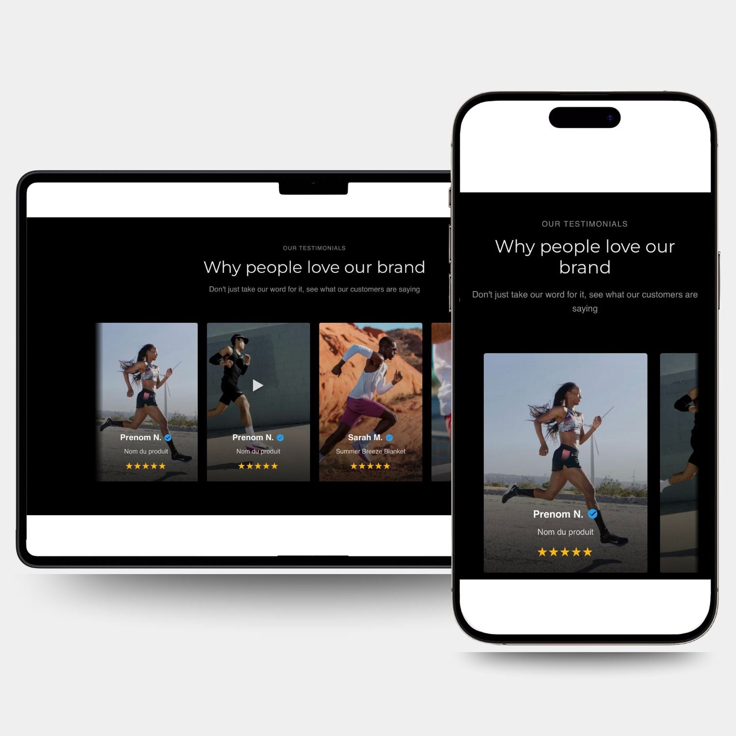 Section #64 - Slider Reviews